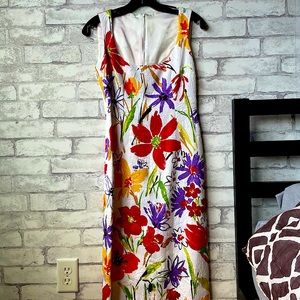 Dolce & Gabbana Floral Cocktail Dress